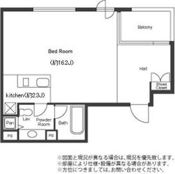 グランカーサ六本木の物件間取画像